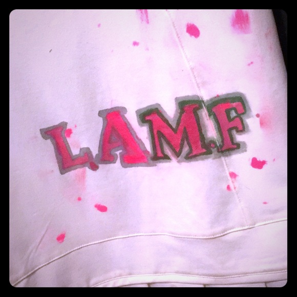 Lexa Vonn LAMF white Skater Dress - Picture 6 of 8